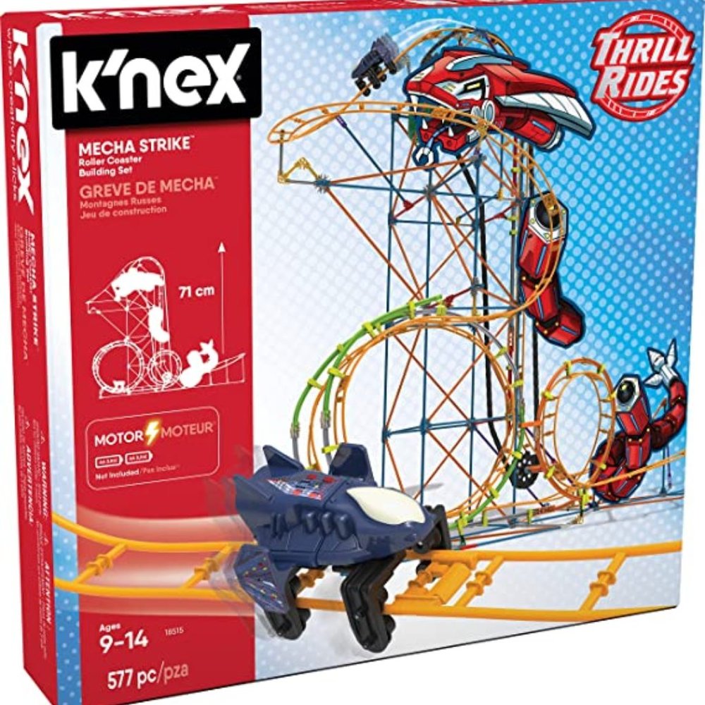 Thrill Rides K'nex Mecha Strike Roller Coaster Building Set - BRAND NEW UNOPENED